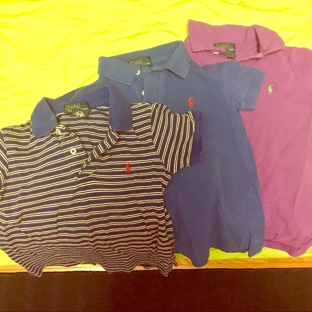3 Polo by Ralph Lauren shirts